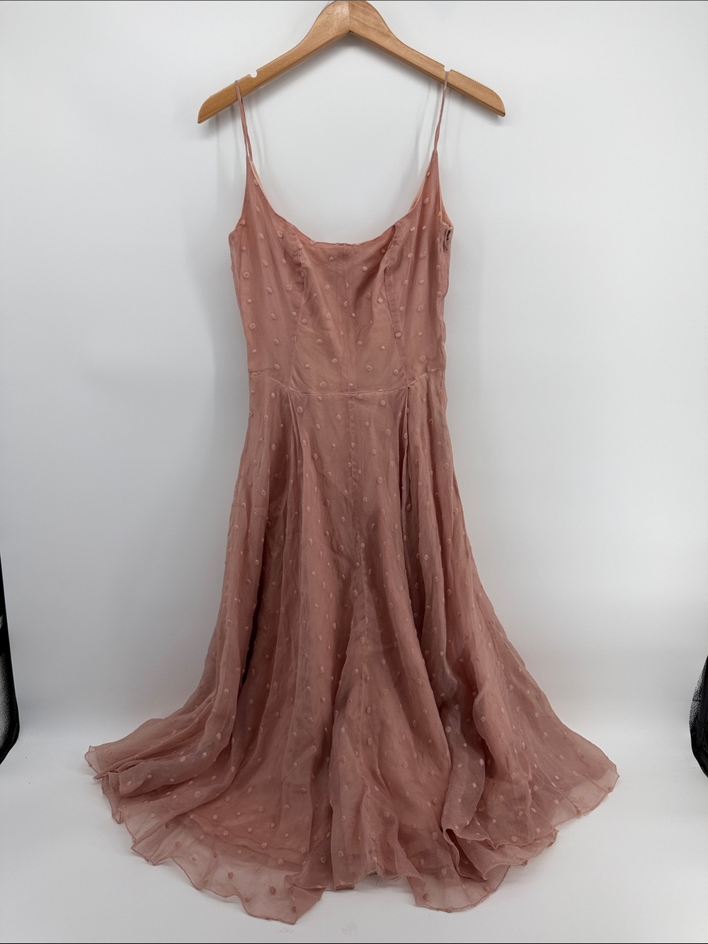 Katharine Hamnett London Polka Dot Dress in Light Pink 40 / US 6 A20